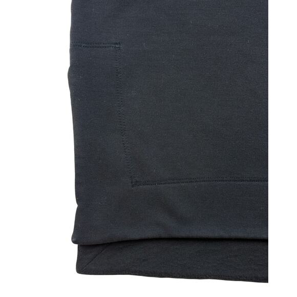 Athleta Coaster Luxe Recover Sweatshirt Black CYA Soft Yoga Top Womens Medium - Picture 5 of 12